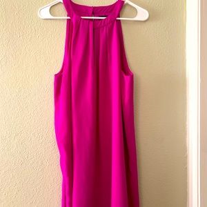 BCBG MAXAZRIA, SIZE M,FUCHSIA, MID COCKTAIL DRESS